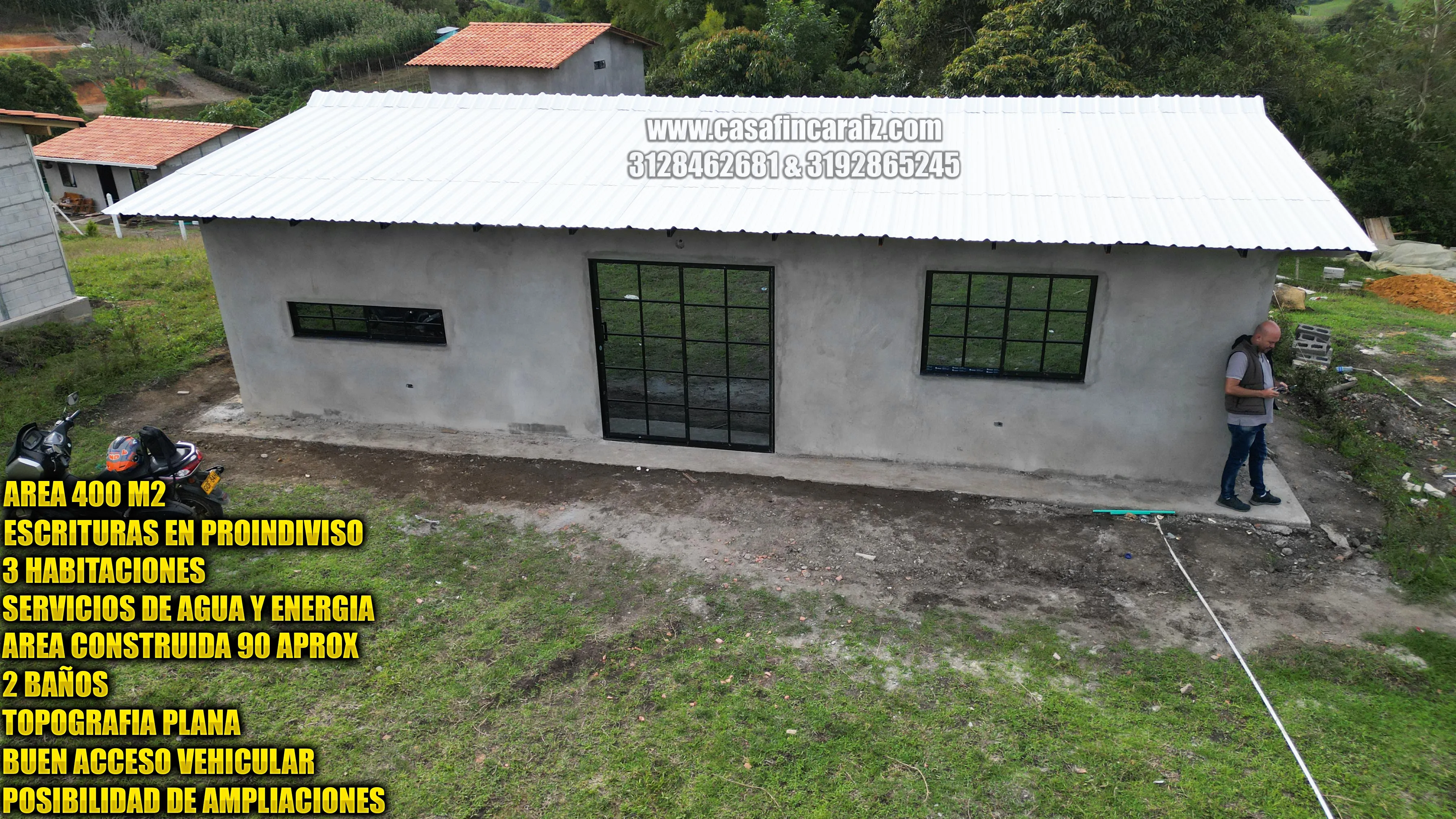 Finca en marinilla vía al Peñol en obra gris 💲170 millones — foto 5