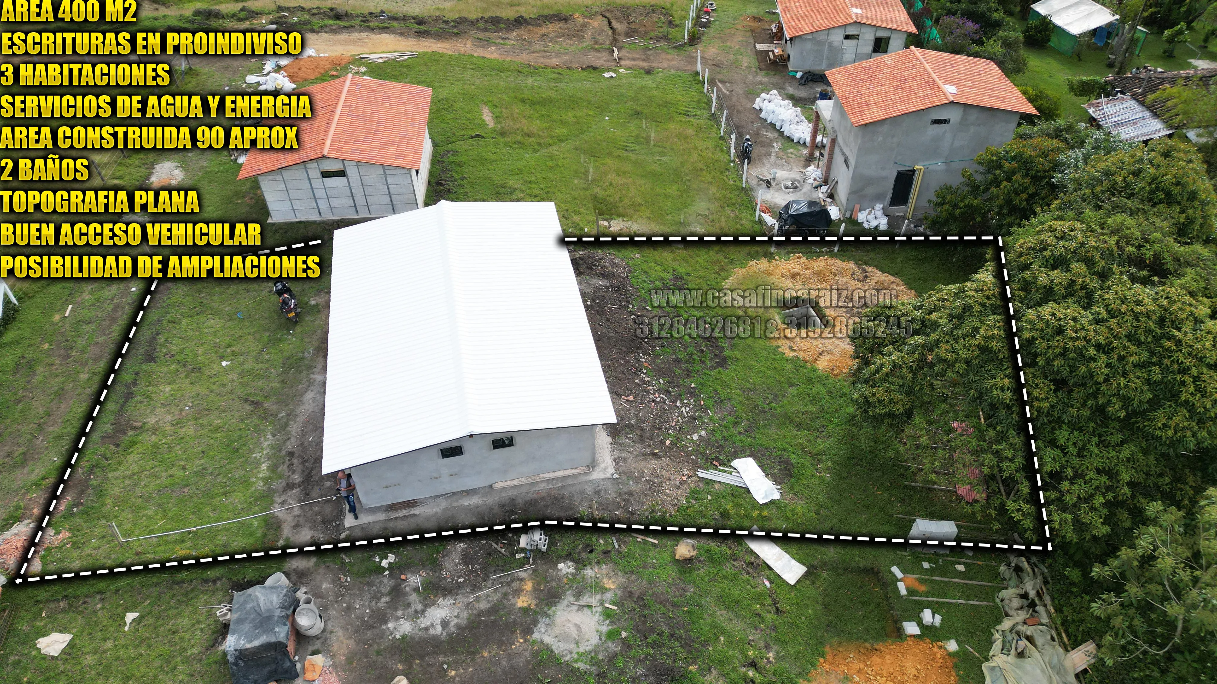 Finca en marinilla vía al Peñol en obra gris 💲170 millones — foto 4