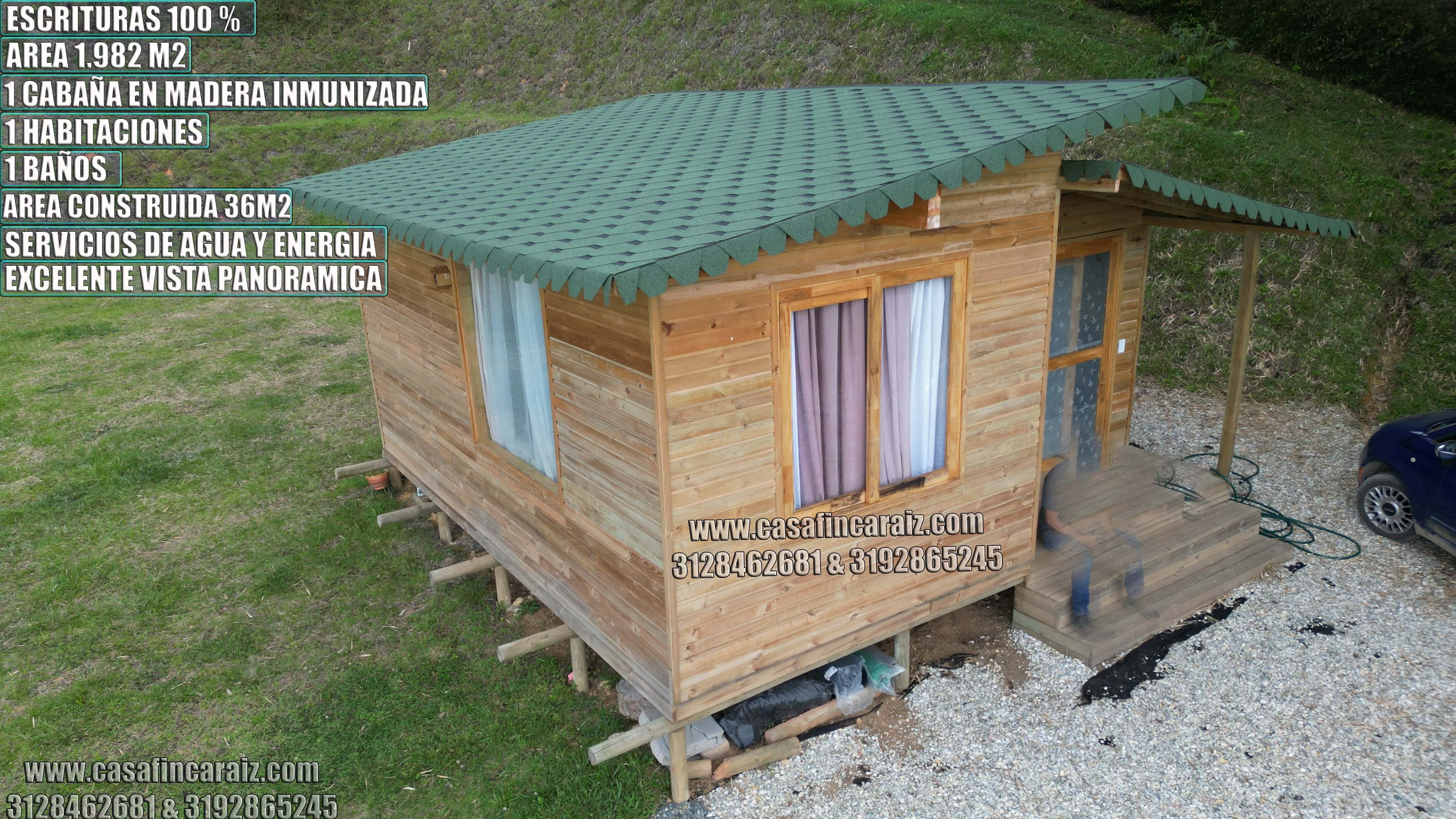 LOTE en marinilla CON CABAÑA EN MADERA ESCRITURAS 100% — foto 2