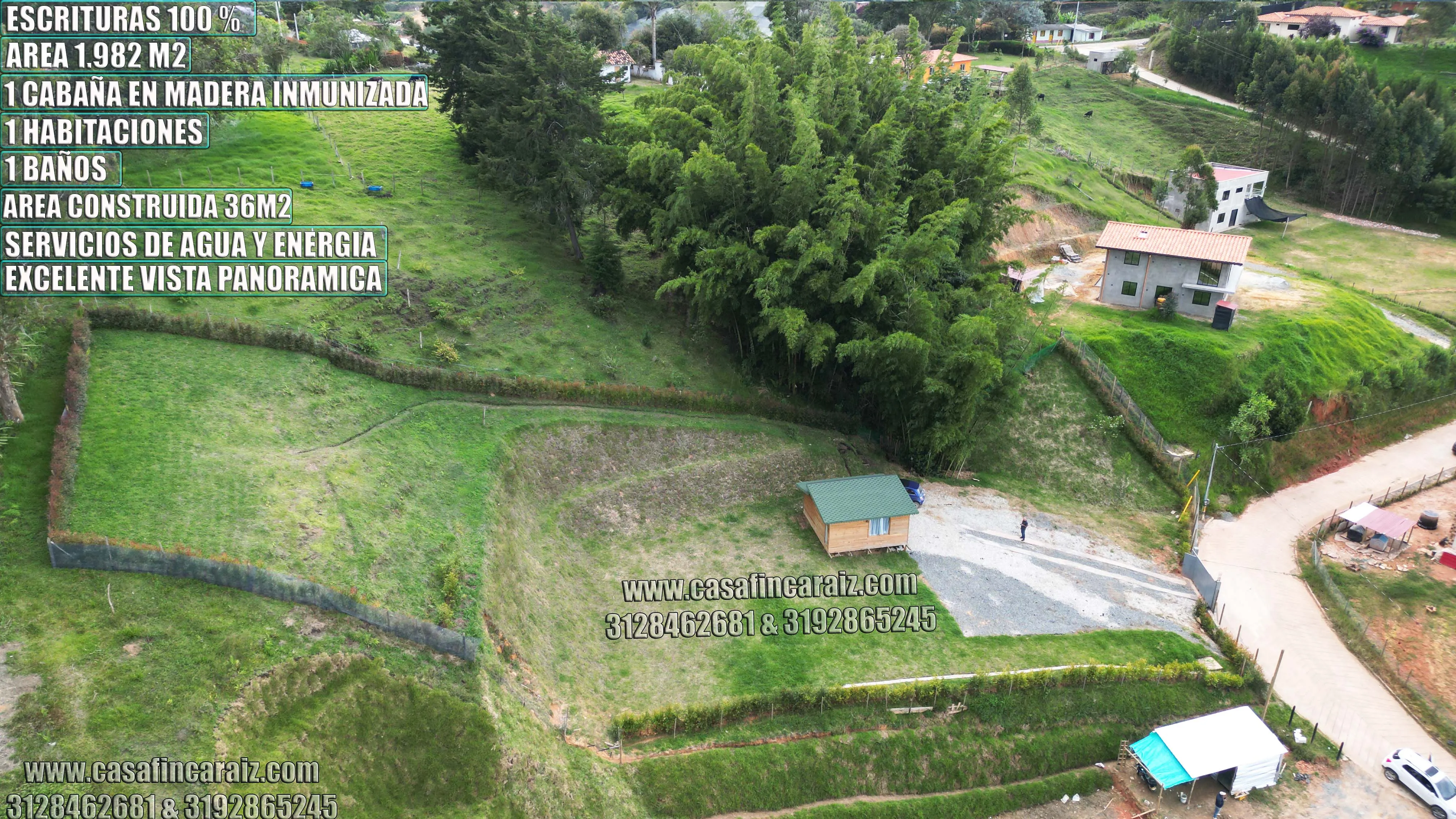 LOTE en marinilla CON CABAÑA EN MADERA ESCRITURAS 100% — foto 4