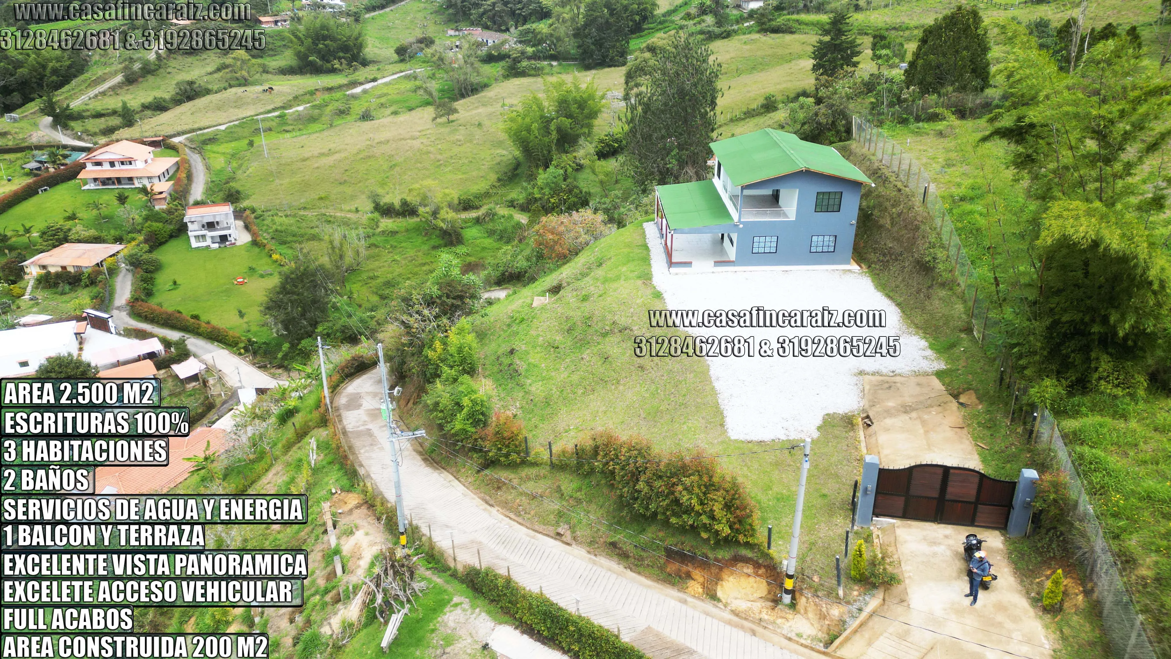 Finca en el santuario con Vista Única escrituras 100% — foto 5