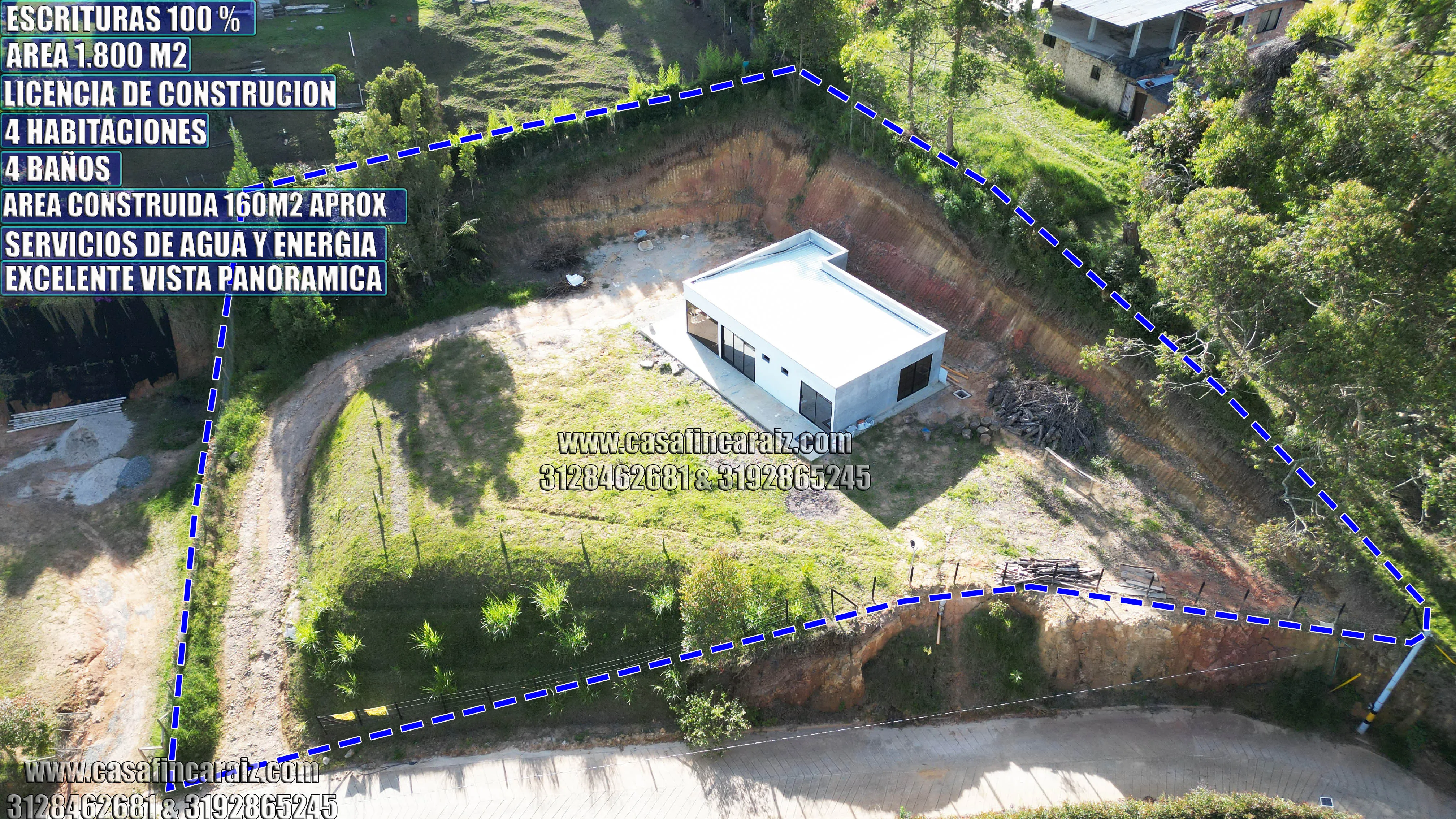 Finca en marinilla vereda cascajo Escritura al 100% - Licencia — foto 4