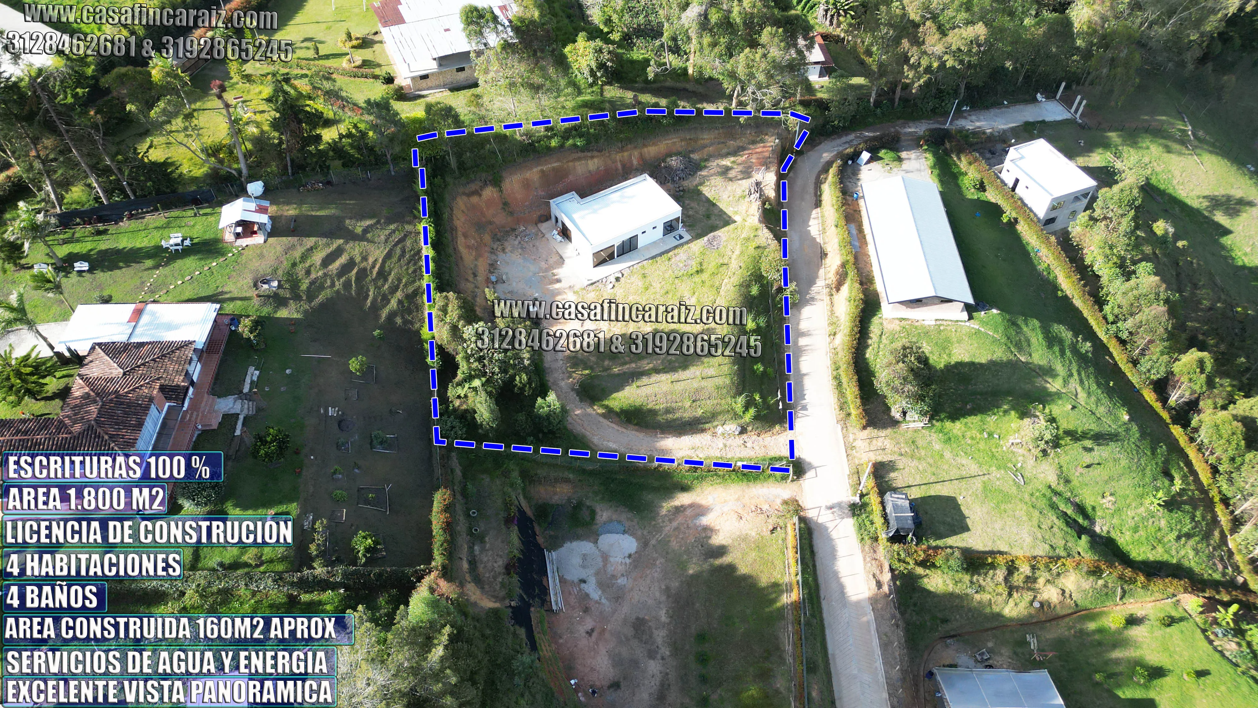 Finca en marinilla vereda cascajo Escritura al 100% - Licencia — foto 5