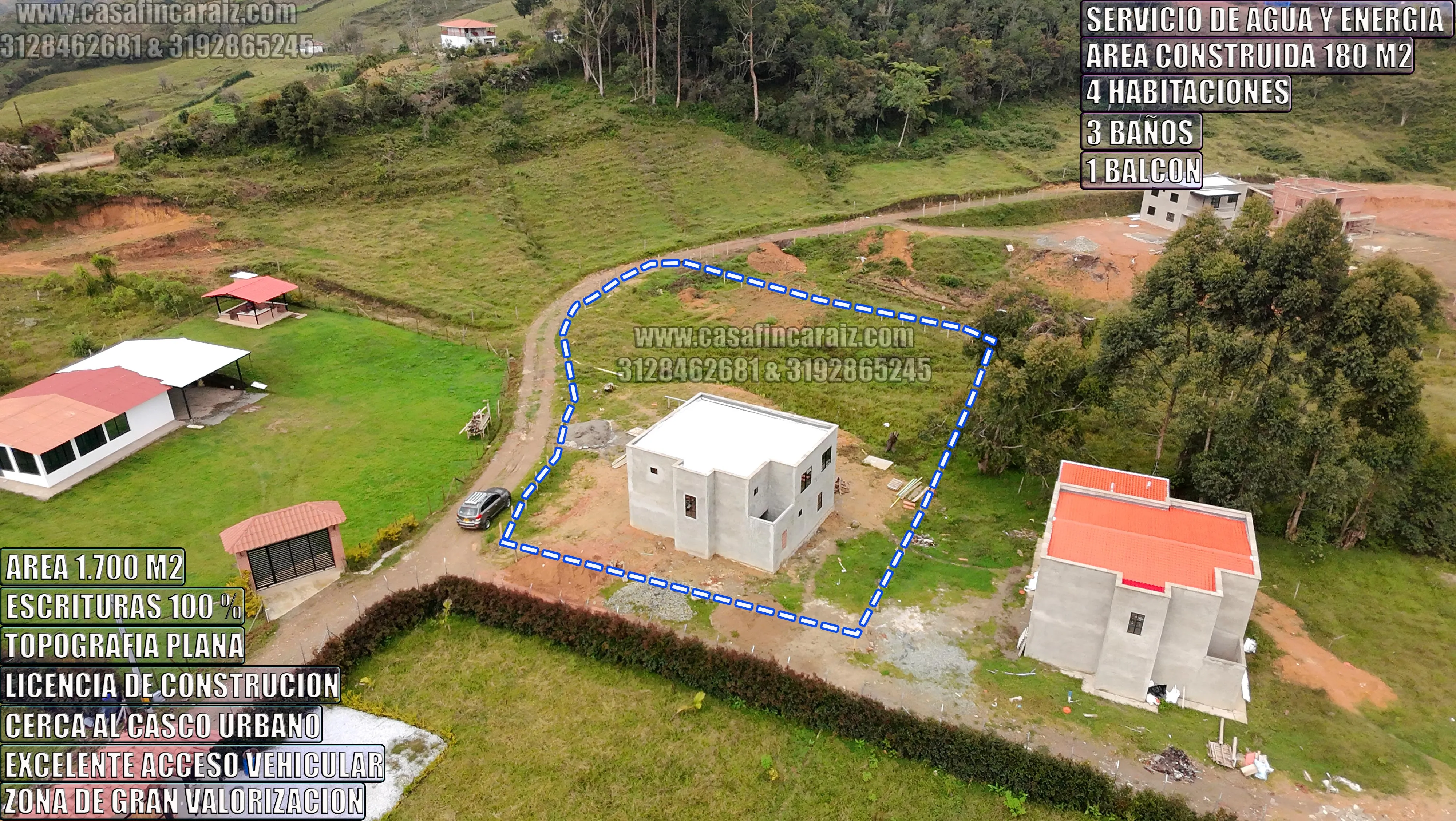 finca en el santuario ant en obra gris cerca al pueblo escrituras 100% + licenca — foto 5