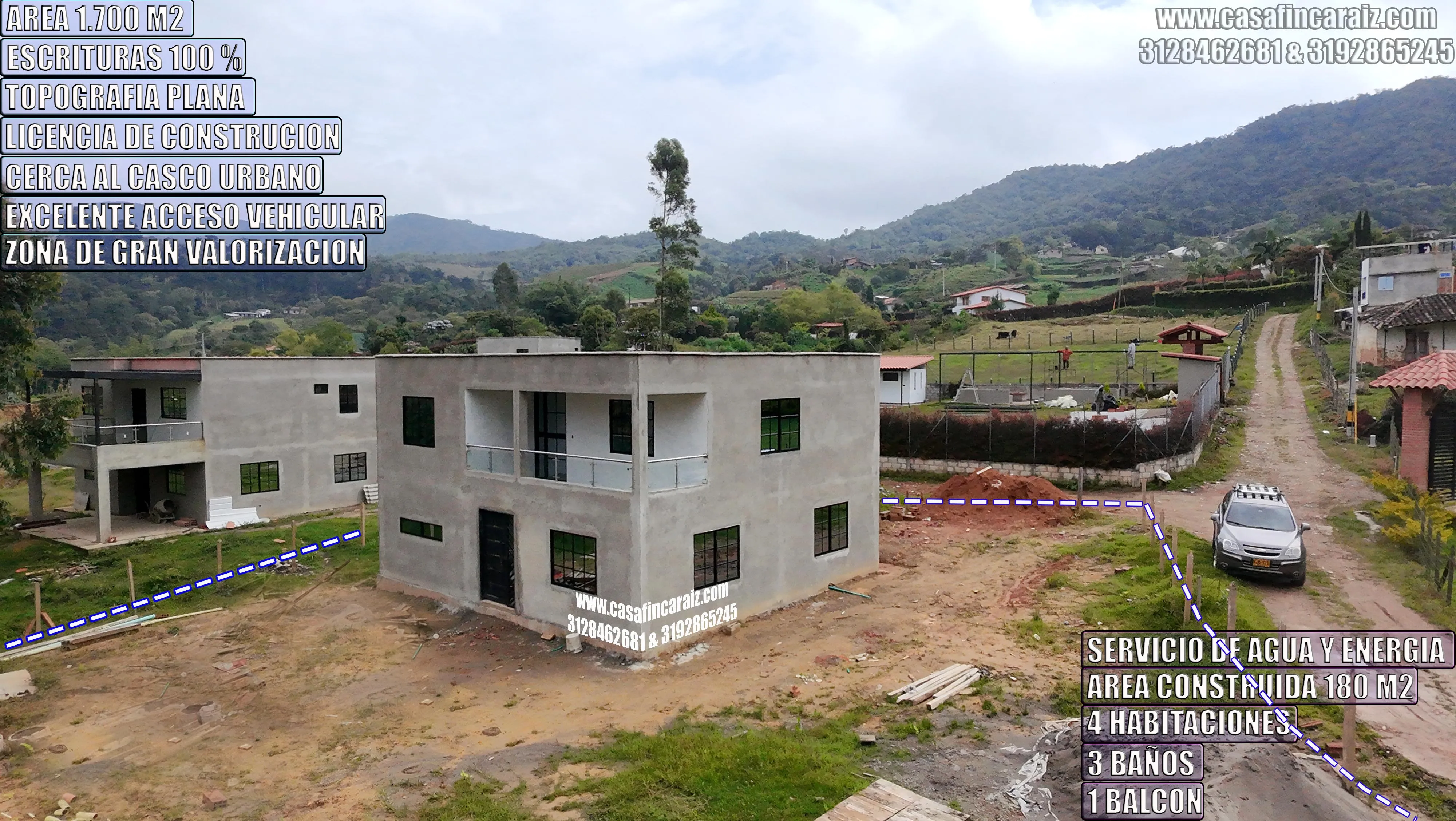 finca en el santuario ant en obra gris cerca al pueblo escrituras 100% + licenca — foto 2