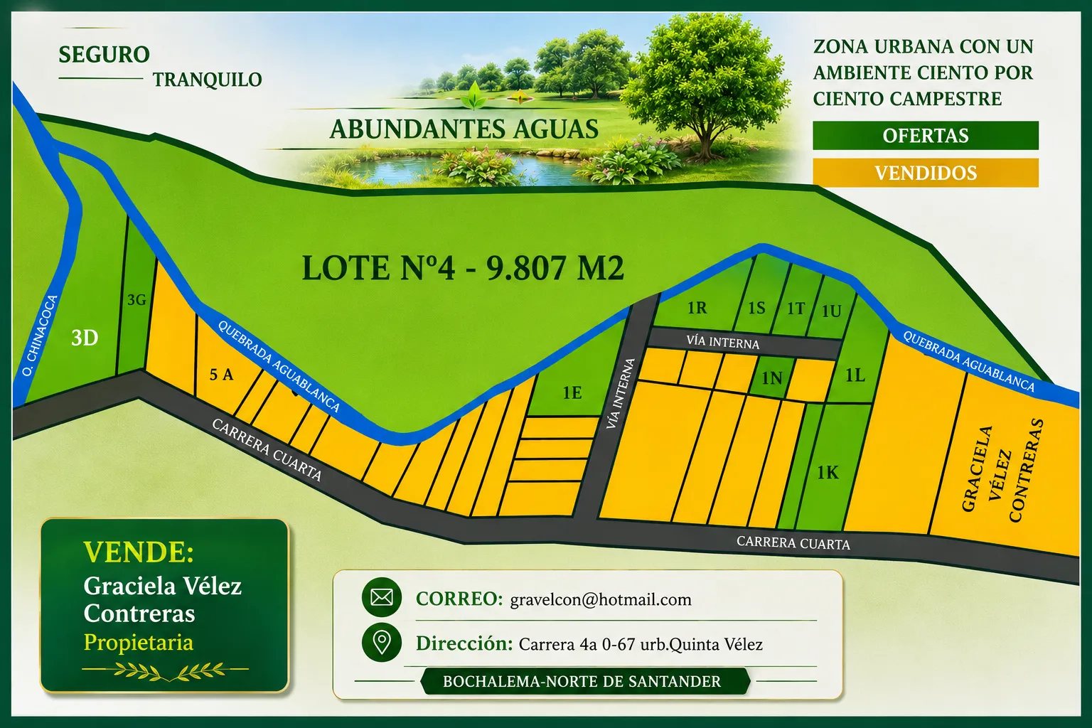 Lotes Urbanos en Venta en Bochalema, Norte de Santander - 17