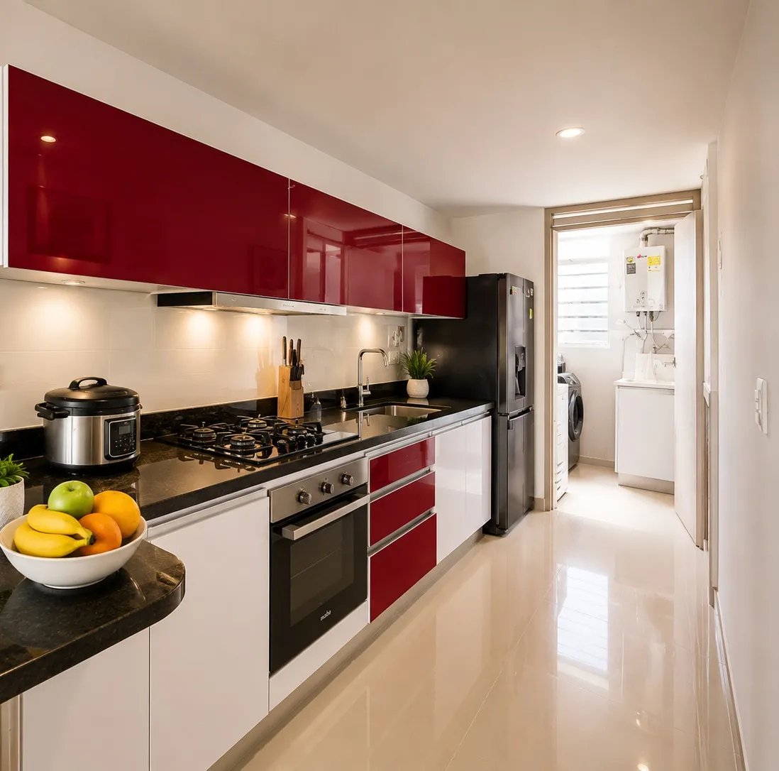 SE VENDE ESPECTACULAR APARTAMENTO EDIFICIO BAMBU CONTIGUO AL BOSQUE POPULAR UBICADO EN LA CIUDAD DE MANIZALES, CALDAS. COLOMBIA. - 3