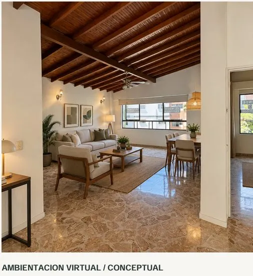 Amplio apartamento de 146 m² en Laureles–Estadio, Medellín | 2 parqueaderos - 2