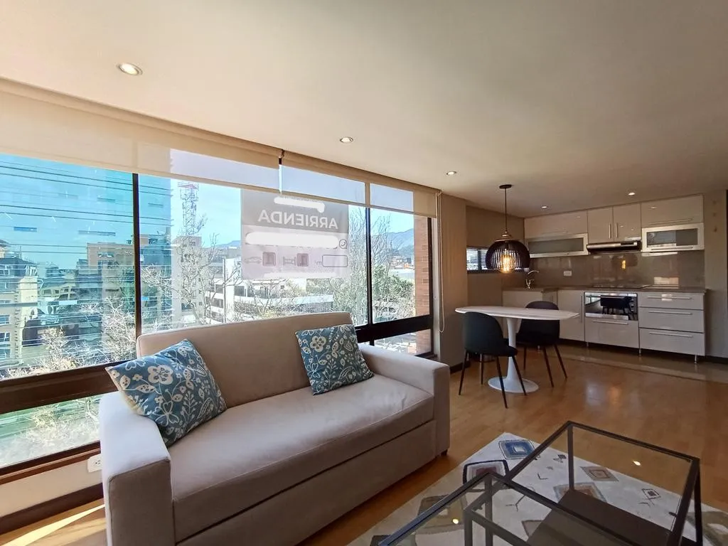 Apto Chicó: 42m2, 1 cuarto, 1 baño y 1 parqueadero — foto 4