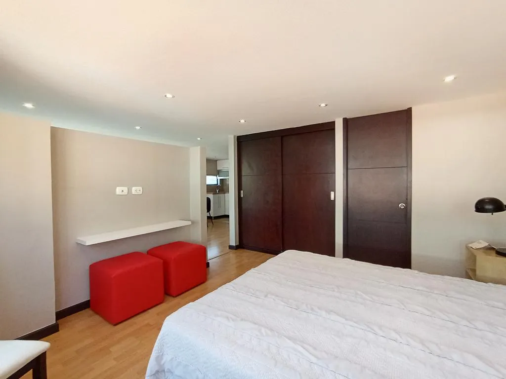 Apto Chicó: 42m2, 1 cuarto, 1 baño y 1 parqueadero — foto 9