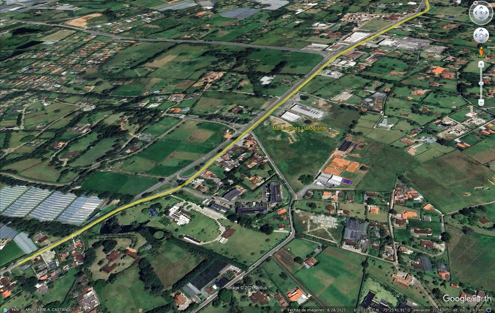 ARRIENDO Lote COMERCIAL en Llanogrande. LOTE INDEPENDIENTE FRENTE A VÍA PRINCIPAL para RESTAURANTE (Franja Comercial/Turística) *OPORTUNIDAD* - 1