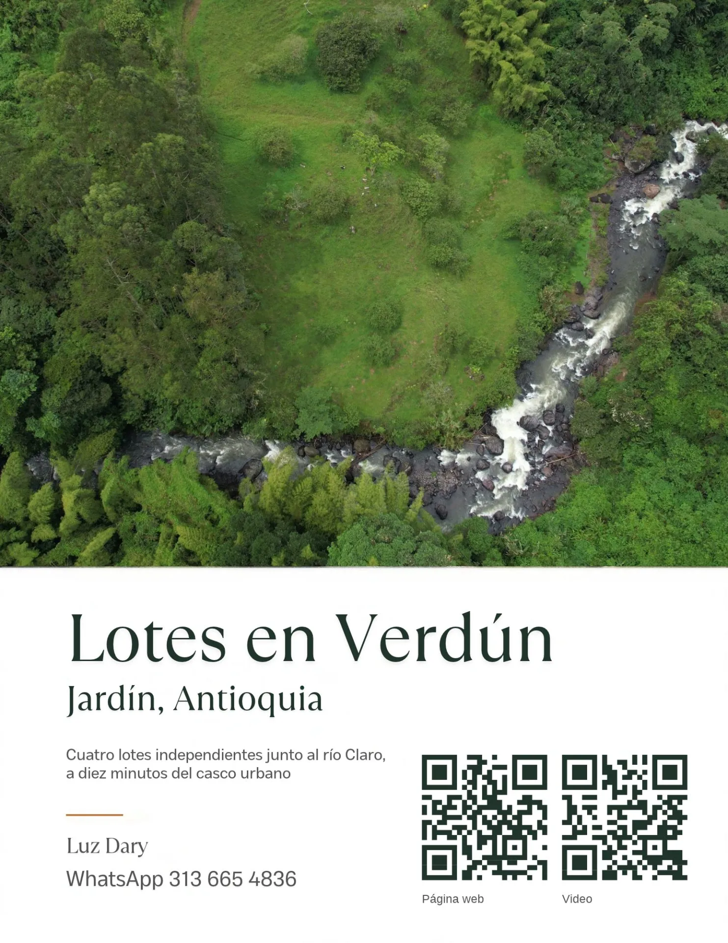 Lotes campestres en Jardín, Antioquia. Vereda Verdún - 5