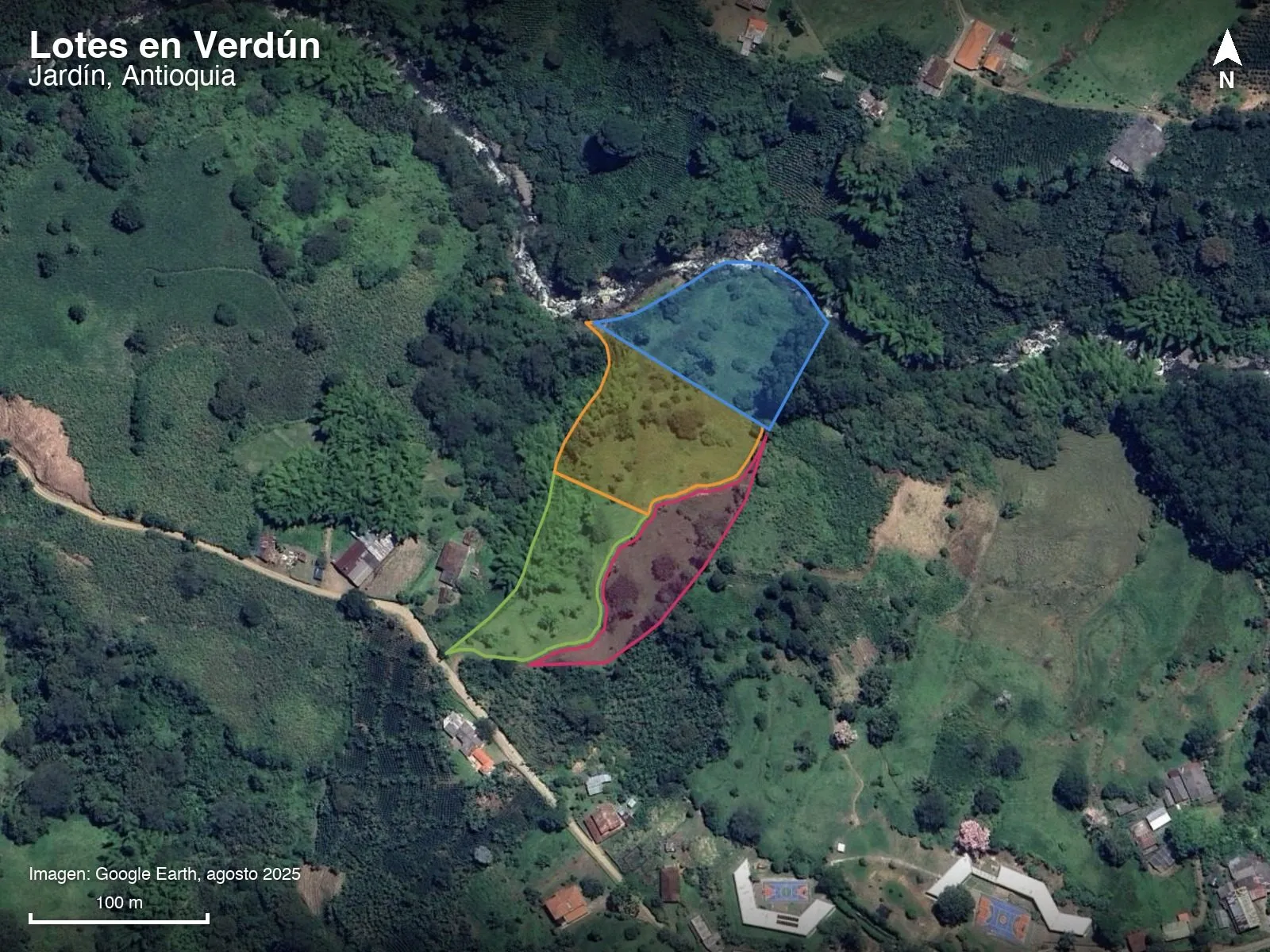 Lotes campestres en Jardín, Antioquia. Vereda Verdún - 2