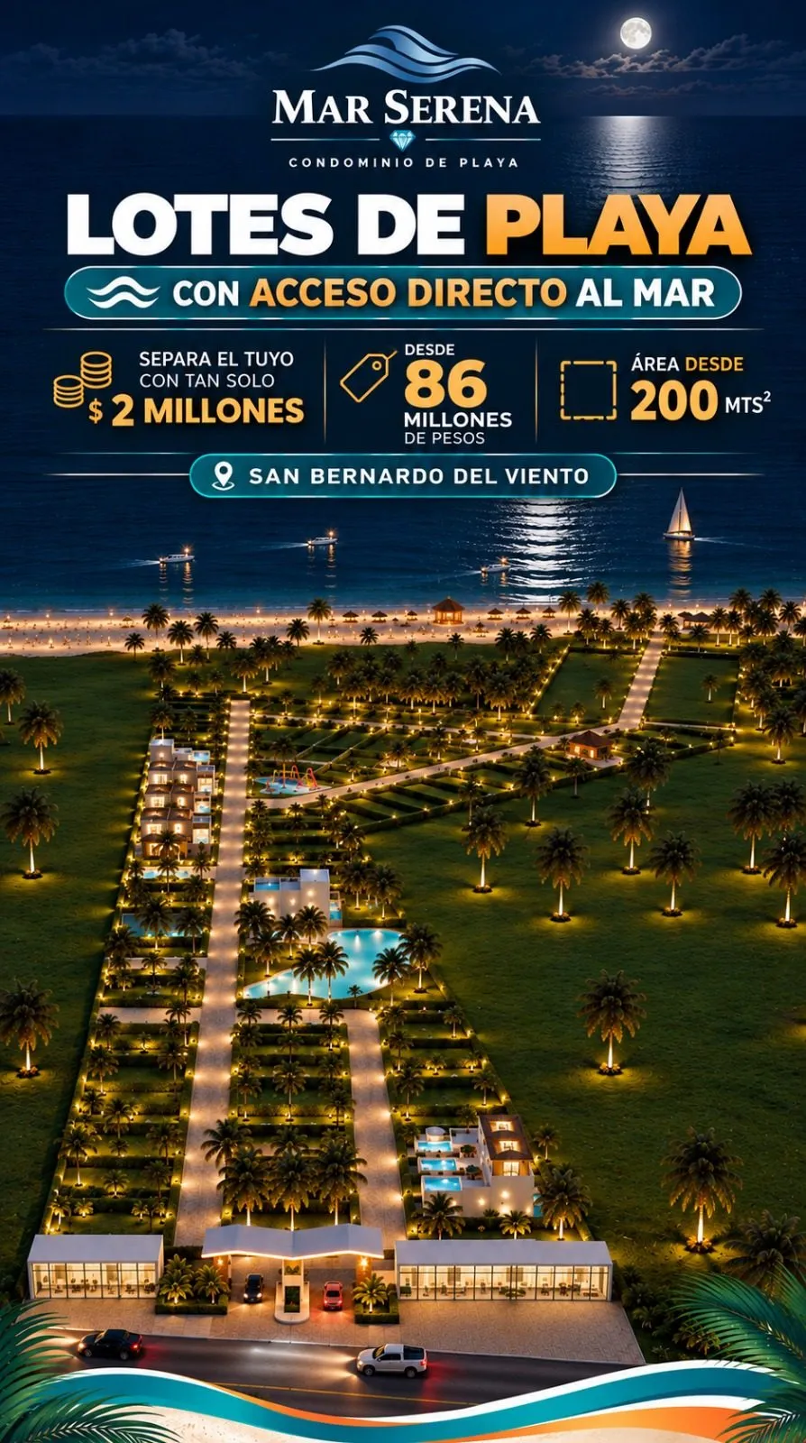 LOTES EN VENTA CON SALIDA DIRECTA AL MAR CONDOMINIO DE PLAYA MAR SERENA — foto 7